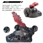 Dragon Fleshlight Series Premium Silicone Futa Sex Torso - Image 12