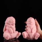 Lust Bunny Pocket Pussy - Silicone Animal Stroker - Image 4