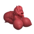 Meru Succubus - Co-branding Doggy Style Hentai Sex Doll Torso4