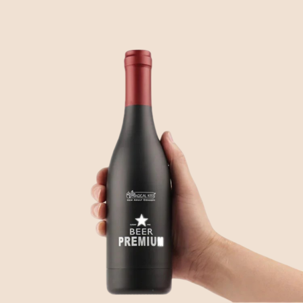 Red Wine Male Masturbator Discreet Pocket Pussy