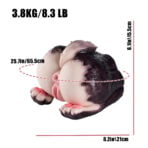 Wolf Butt Silicone Furry Sex Doll size