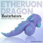 Furry Pocket Pussy Fantasy Dragon Silicone Masturbator6